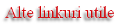 Alte linkuri utile
